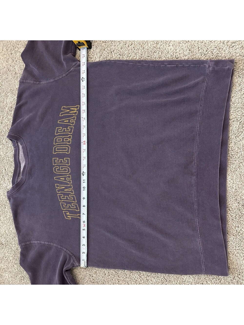 Olivia Rodrigo Teenage Dream Purple Graphic Sweatshirt Size XL Concert Merch - Picture 5 of 6